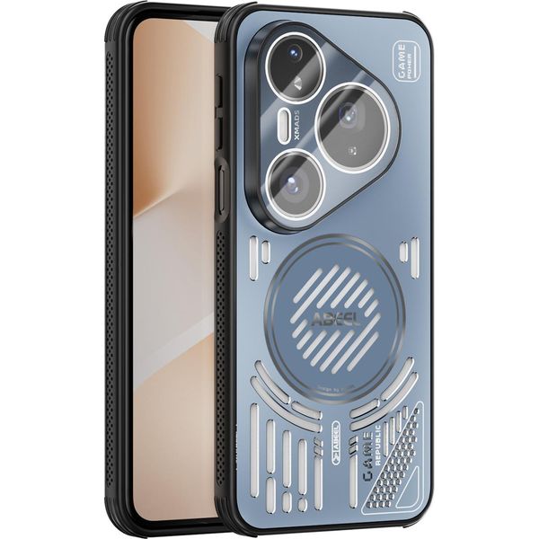 Custodia Magnetica Per Huawei Pura 80 Pro/Pura 80 Pro+ Custodia Protettiva Antiurto In Alluminio Con Dissipazione Del Calore E Pellicola Per Lenti Blu-image