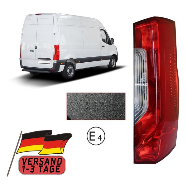 Fanale Posteriore Destro Fanale Posteriore Per Mercedes Sprinter 907 910 Dal 2018--image