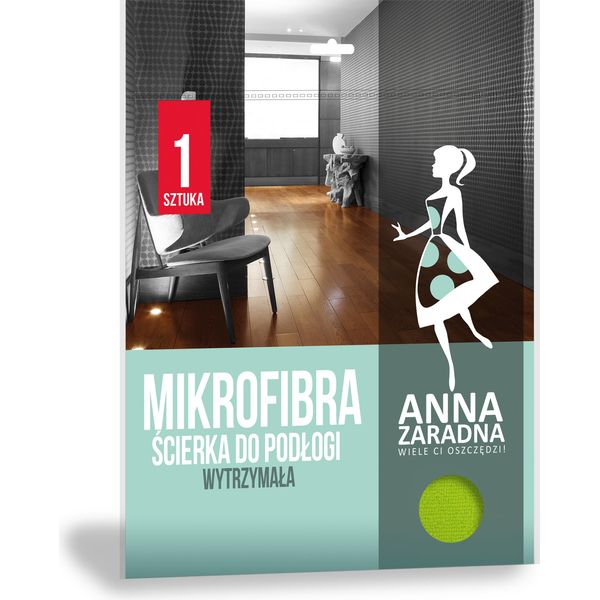 Panno Per Pavimenti In Microfibra, Verde-image