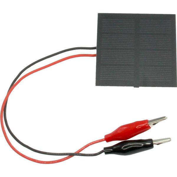 Cella Solare SOL-EXPERT 200 Ma, 2 V, Con Clip A Coccodrillo-image