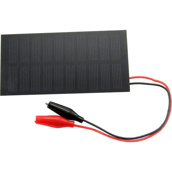 Cella Solare SOL-EXPERT 150 Ma, 5 V, Con Morsetti A Coccodrillo-image