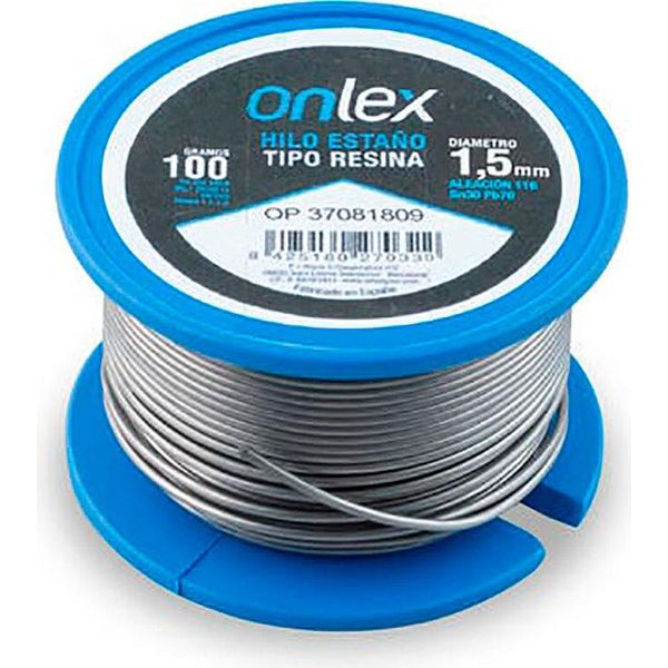 Onlex 1,5 Mm 100G Stagno Con Resina Taglia Unica-image
