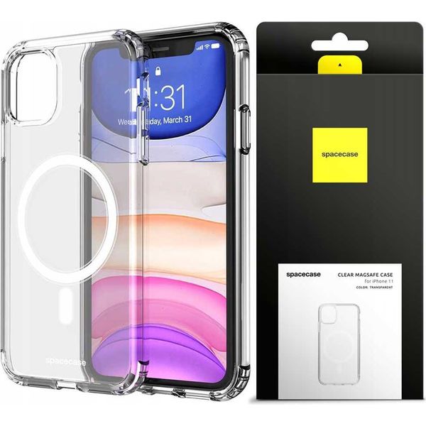 Magsafe Spacecase Custodia Magnetica Mag Clear Per Iphone 11 Trasparente-image