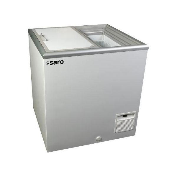 Congelatore Commerciale Saro Con Coperchio Scorrevole Isolato Modello Cube 22-image