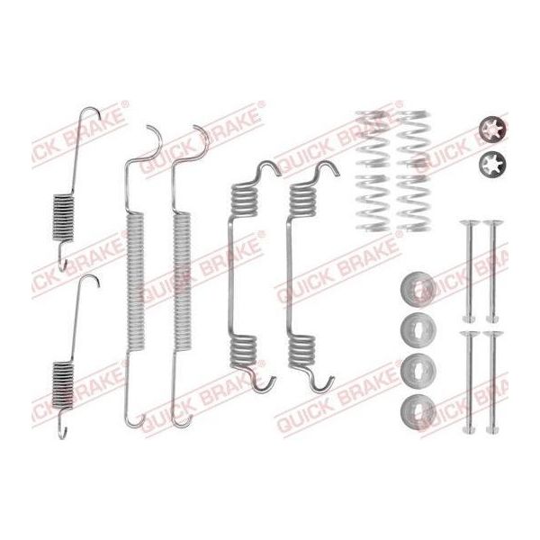 Molle Per Ganasce Freno Daewoo Rezzo 1,6-2,0 00--image