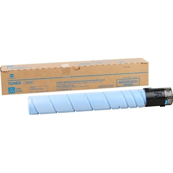 Toner Konica Minolta TN-324C (Ciano, 26 000 Ppm) Per Bizhub C258,C308,C368-image