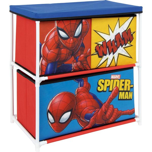Spiderman - Vano Portaoggetti Con 3 Cassetti - 53 X 30 X 60 Cm-image