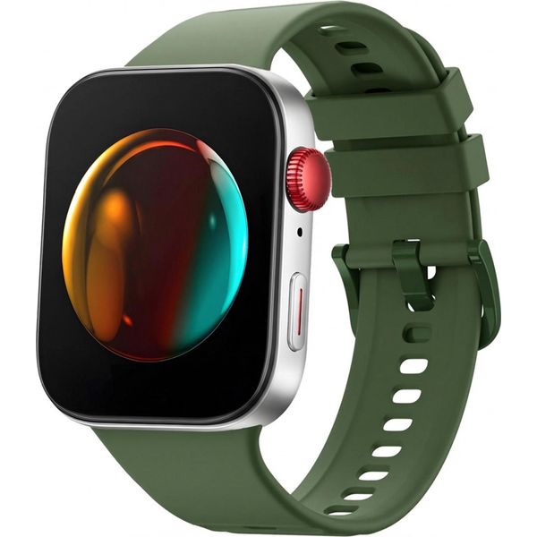 Imoshion Cinturino In Silicone Per Huawei Watch Fit 4 / 4 Pro - Verde Militare-image
