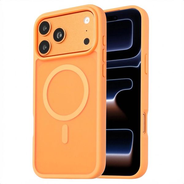 Custodia Per Iphone 17 Pro - Plastica - Custodia Rigida/Cover Imoshion - Arancione-image