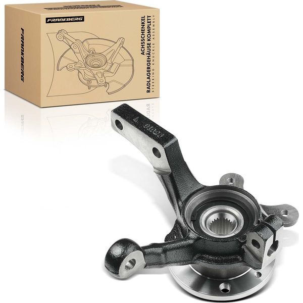 Frankberg 1X Scatola Cuscinetto Ruota Snodo Sterzo Completo Asse Anteriore Sinistro Per Vw Golf I Cabriolet Jetta I Scirocco-image