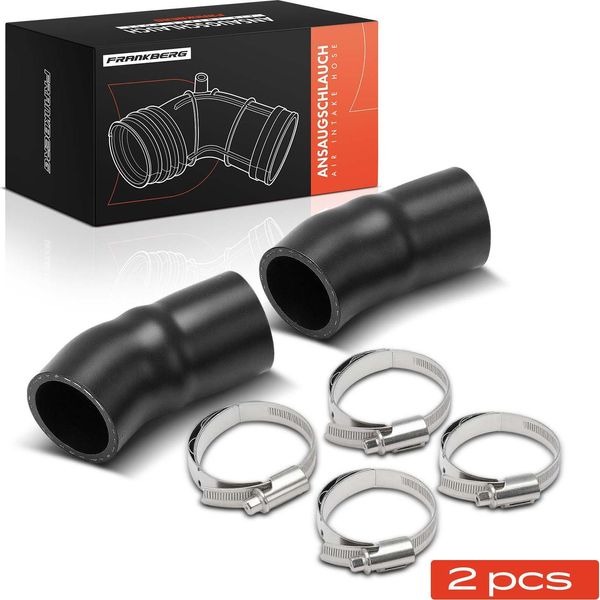 Frankberg 2X Tubo Di Aspirazione Filtro Aria Per Audi A6 4G2 4GC A7 4GA 4GF A8 4H2 4H8 4HC 4HL-image