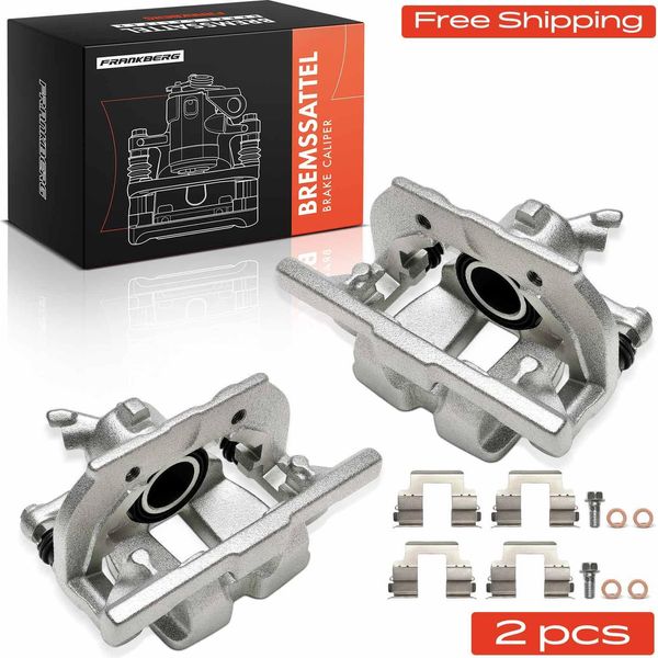 Frankberg 2X Pinza Freno Asse Posteriore Sinistra Destra Per Land Rover Range Rover 3 L322 2009-2012-image