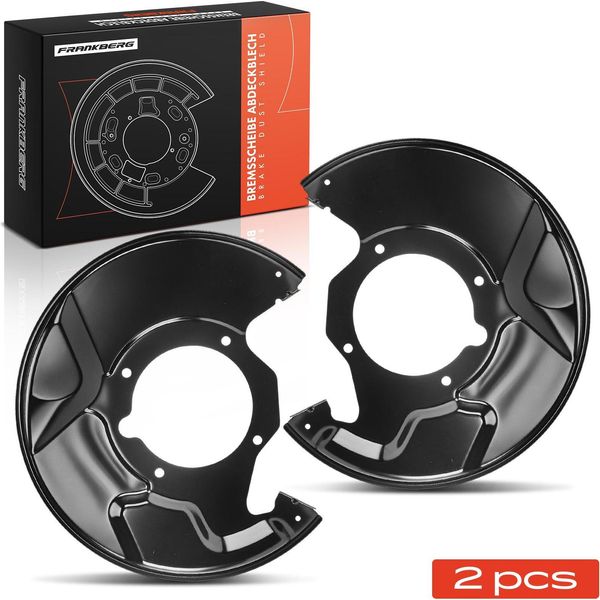 Frankberg 2X Piastra Di Ancoraggio Disco Freno Asse Anteriore Sinistra Destra Per Toyota Land Cruiser 100 1998-2007-image