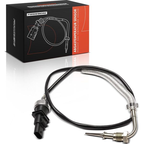 Frankberg 1X Sensore Temperatura Gas Di Scarico Per Vw Passat Variant 3G2 CB2 3G5 CB5 Audi A3 Seat Leon-image