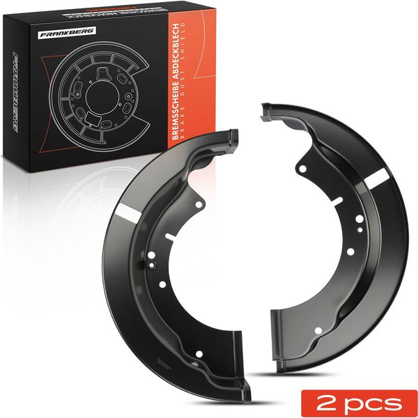 Frankberg 2X Piastra Di Ancoraggio Disco Freno Asse Posteriore Sinistra Destra Per Man F2000 F90 Tga Tgm Tgl Tgs Tgx-image