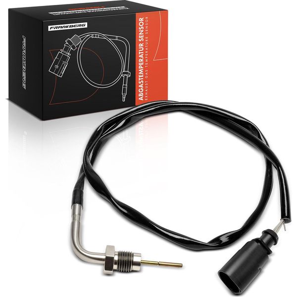 Frankberg 1X Sensore Temperatura Gas Di Scarico Per Vw Sharan 7N1 7N2 Seat Alhambra Van 711 710-image