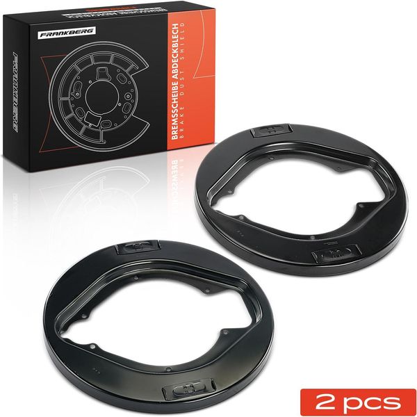 Frankberg 2X Piastra Di Ancoraggio Disco Freno Asse Posteriore Sinistro Destro Per Scania Trucks-image