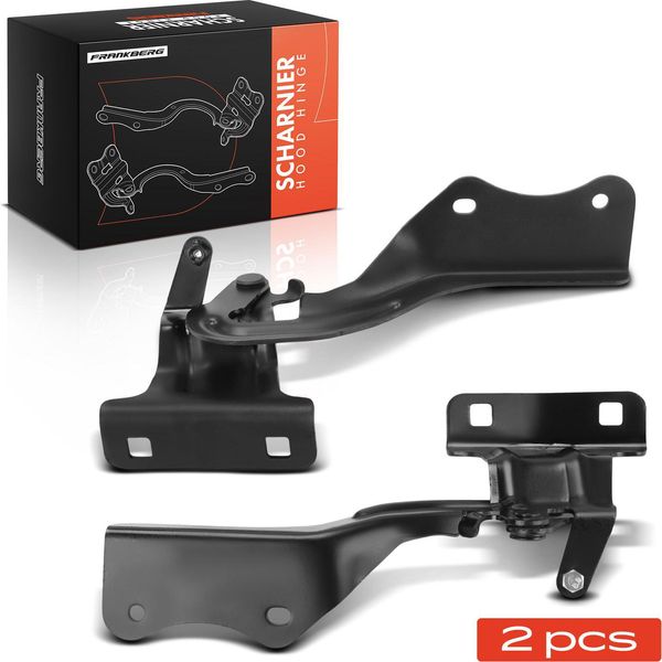 Frankberg 2X Cerniera Cofano Anteriore Sinistro Destro Per Nissan X-Trail T31 Van 2007-2014-image