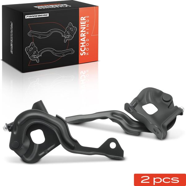 Frankberg 2X Cerniera Cofano Anteriore Sinistro Destro Per Kia Picanto Ja 1.0L 1.2L Anno Dal 2017-image