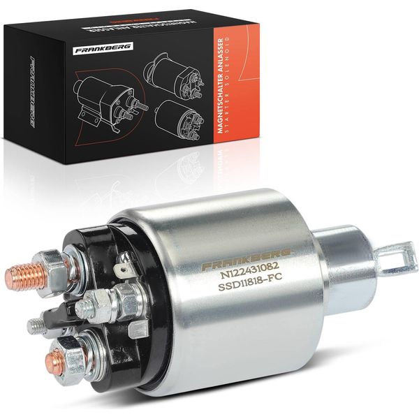 Frankberg 1X Interruttore Solenoide Avviamento Per Bmw E10 E6 E30 E23 115 116 118 121-image