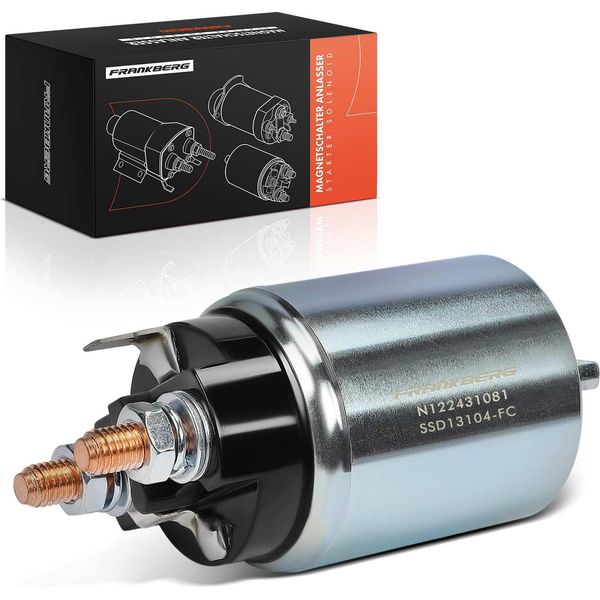 Frankberg 1X Interruttore Solenoide Avviamento Per Nissan Pick-Up 720 D21 1983-1991-image
