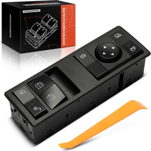 Frankberg 1X Interruttore Regolatore Finestrino Lato Guida Per Mercedes-Benz Actros MP2/MP3 MP4/MP5-image