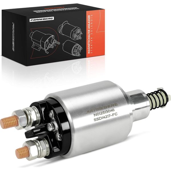 Frankberg 1X Interruttore Solenoide Avviamento Per Iveco Mk 1983-1991-image