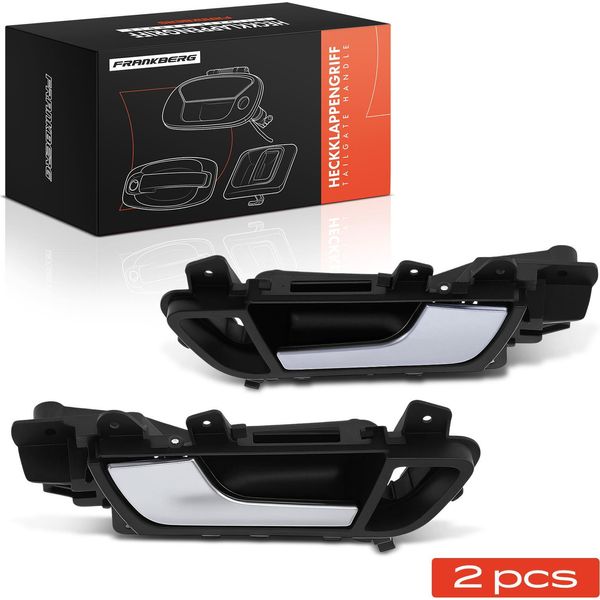 Frankberg 2X Maniglia Porta Interna Posteriore Sinistra Destra Per Audi A4 8K2 8K5 2007-2011-image