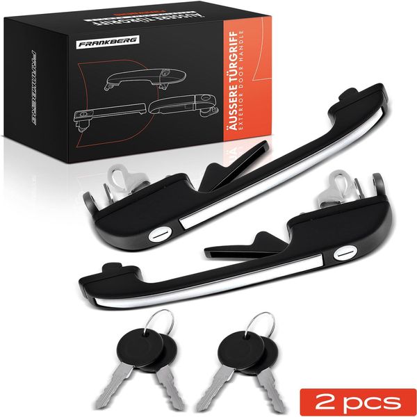 Frankberg 2X Maniglia Porta Esterna Anteriore Sinistra Destra Per Audi 80 90 813 814 853-image