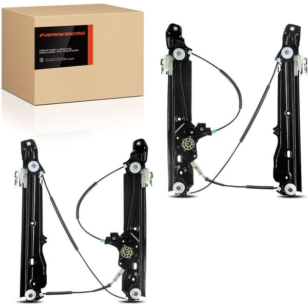 Frankberg 2X Regolatore Finestrino Anteriore Sinistro Destro Per Bmw Serie 5 Touring F10 F11-image