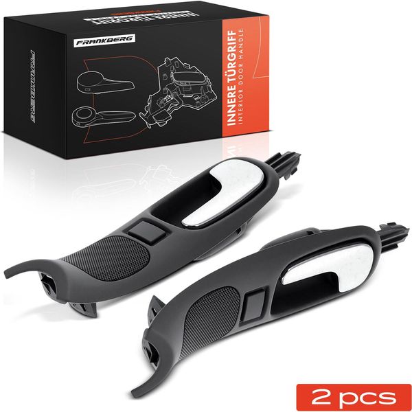 Frankberg 2X Maniglia Porta Interna Anteriore Sinistra Destra Per Audi A4 8D2 Avant 8D5 1994-2001-image