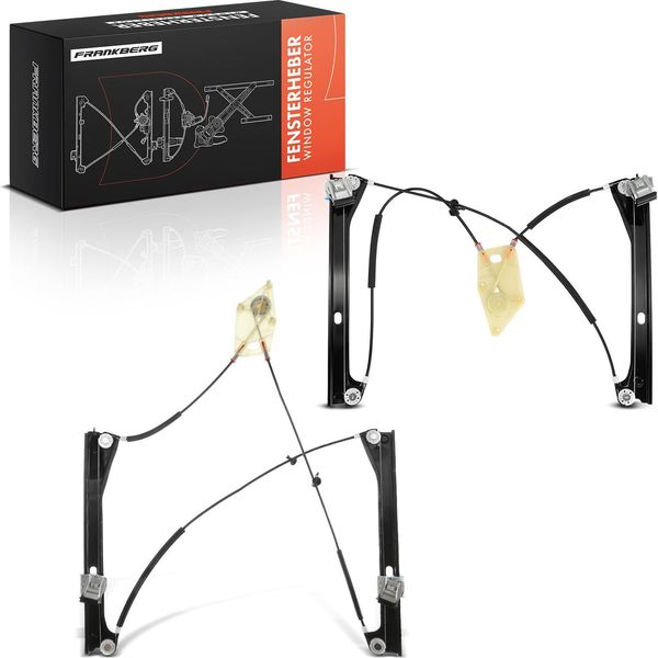 Frankberg 2X Regolatore Finestra Anteriore Sinistra Destra Per Vw Polo 6N1 6N2 1.4L 1.6L-image