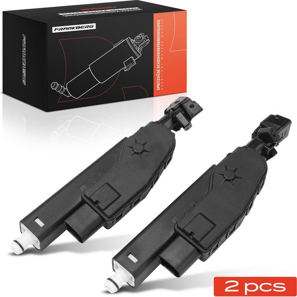 Frankberg 2X Ugello Lavafari Anteriore Sinistro Destro Per Volvo S80 Ii 124 V70 Iii 135 XC70 2016-image