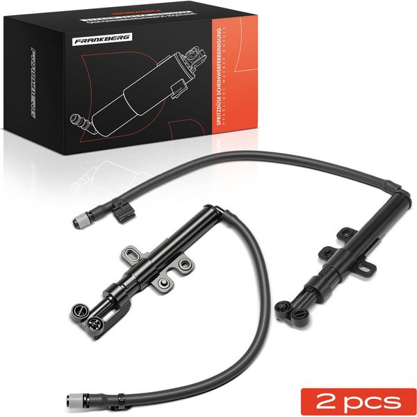 Frankberg 2X Ugello Lavafari Anteriore Sinistro Destro Per Volvo S90 Ii 234 V90 Cross Country Anno Dal 2016-image