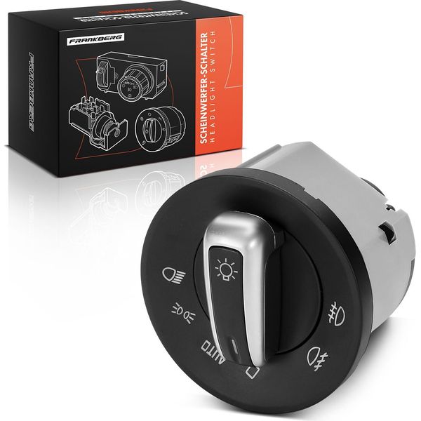 Frankberg 1X Interruttore Luce Principale Per Skoda Octavia Ii 1Z3 1Z5 1.2L 1.4L 1.6L 1.8L 2.0L 2007-2013-image