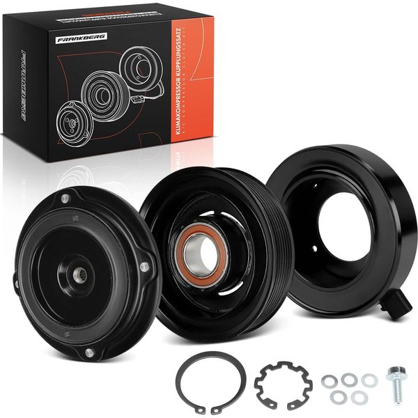 Compressore Aria Condizionata Frankberg 1X Frizione Magnetica Per Toyota Rav 4 Ii A2 2.0L 2.4L 2000-2005-image