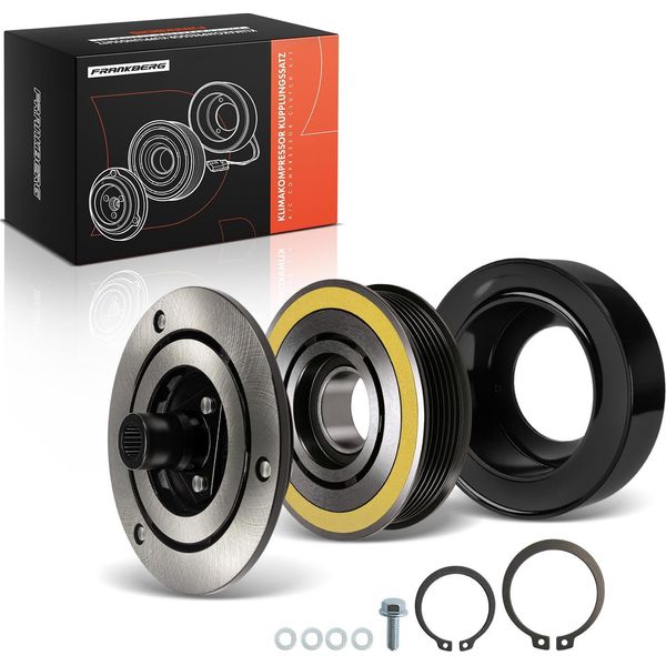 Frankberg 1X Frizione Magnetica Aria Condizionata Compressore Per Ford Ecosport Fiesta Fiesta Vi CB1 Ccn Fiesta Vi Van 2008-2022-image