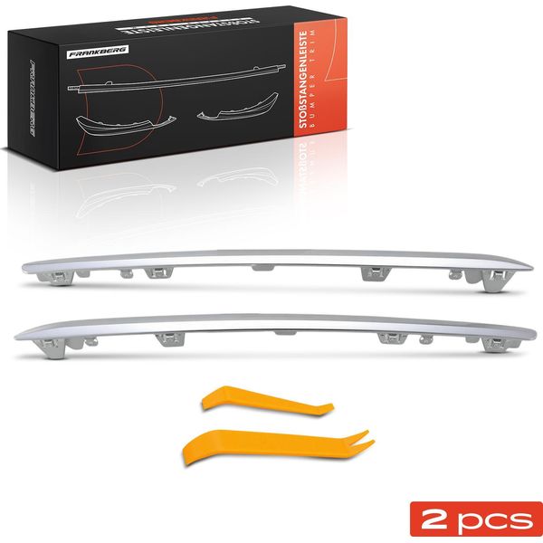 Frankberg 2X Modanatura Paraurti Posteriore Sinistro Destro Per Mercedes-Benz Classe E W212 S212 2009-2016-image