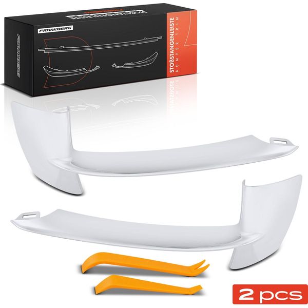 Frankberg 2X Modanatura Paraurti Anteriore Per Bmw X5 F15 F85 2.0L 3.0L 4.4L 2013-2018-image