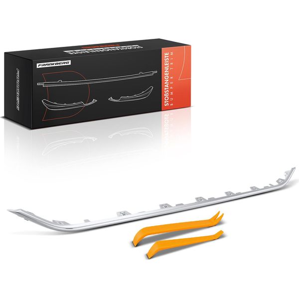 Frankberg 1X Striscia Trim Paraurti Posteriore Centrale Per Mercedes-Benz Classe B W242 W246 1.6L 2.0L 2.1L 2014-2018-image