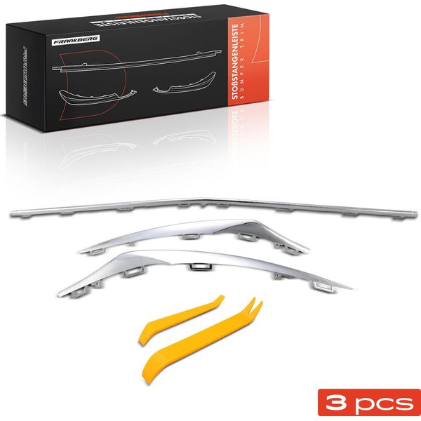 Modanatura Paraurti Anteriore Frankberg 3X Per Mercedes-Benz Cla C117 Cla Shooting Brake X117 2013-2019-image