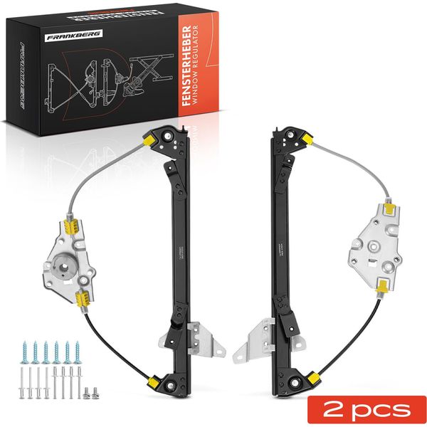 Frankberg 2X Alzacristalli Elettrici Senza Motore Anteriore Per Opel Corsa D S07 1.0L 1.2L 1.4L 1.6L 1.7L 2016-2014-image