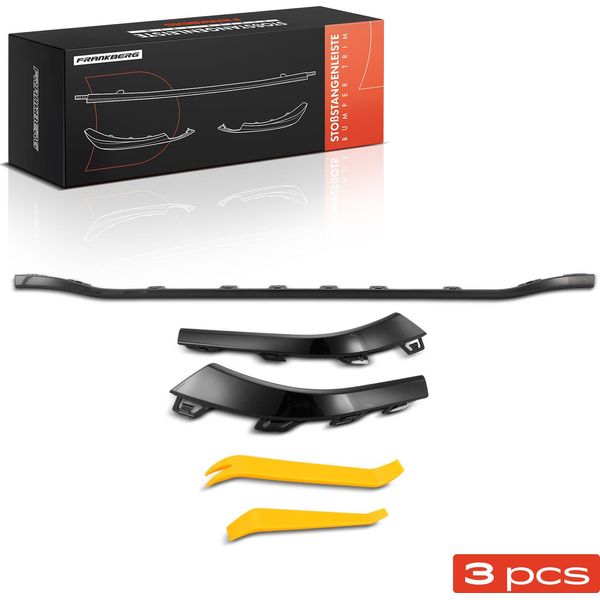 Frankberg 3X Modanatura Paraurti Posteriore Per Mercedes-Benz Classe C W206 S206 1.5L 2.0L Anno Dal 2021-image