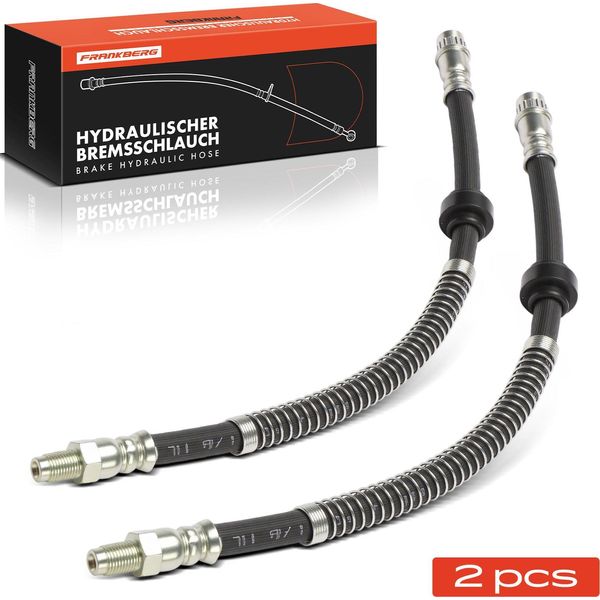 Frankberg 2X Tubo Freno Asse Anteriore Sinistro Destro Per Nissan Kubistar Kasten X76 Renault Kangoo KC0/1 Anno Dal 1997-image
