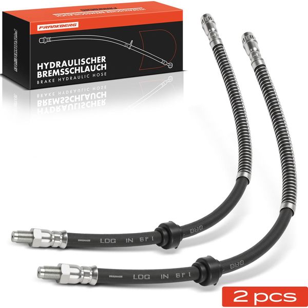 Frankberg 2X Tubo Freno Asse Anteriore Sinistro Destro Per CitroëN Berlingo Xsara Peugeot Partner Anno 2009 In Poi-image