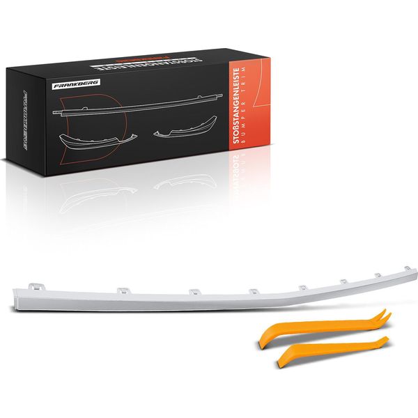Frankberg 1X Assetto Striscia Paraurti Anteriore Sinistra Destra Centro Per Mercedes-Benz Glc X253 2.0L 2.1L 2.9L 3.0L 4.0L 2015-2022-image
