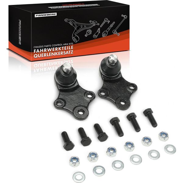 Frankberg 2X Giunto Sferico Asse Anteriore Sinistro Destro Per Peugeot 306 7B N3 Break 7E N3 Cabriolet 7D N3 Hatchback 1993-2002-image