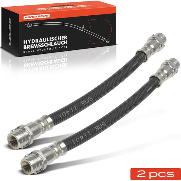 Frankberg 2X Tubo Freno Asse Posteriore Sinistra Destra Per Audi 80 8C2 80 Avant 8C5 A2 8Z0 1.6L 1.9L 2.0L 2.8L 1991-2005-image