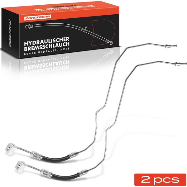 Frankberg 2X Tubo Freno Asse Posteriore Sinistro Destro Per Audi A3 Seat Leon 1M1 Skoda Octavia I 1U2 Vw Bora 1J2 1996-2006-image