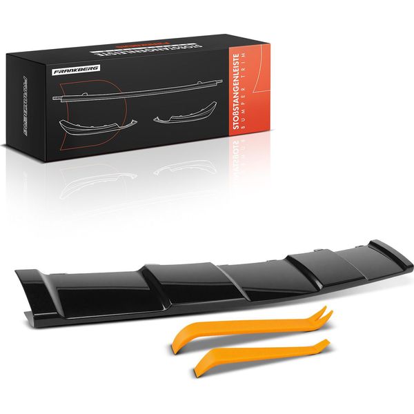Frankberg 1X Assetto Striscia Paraurti Anteriore Sinistra Destra Centro Per Mercedes-Benz Gle W166 2.1L 3.0L 4.7L 5.5L 2015-2018-image